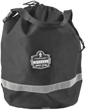 ERGODYNE GB5130 Bucket Bag, Black, 600 Denier Polyester, 0 Pockets
