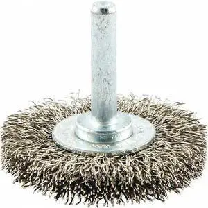 ZORO SELECT 66254442929 Wire Wheel Brush,0.0118" dia. Wire