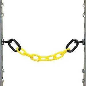 ZORO SELECT 72302 Magnet Ring/Carabiner Kit and Chain for Chain Barrier,