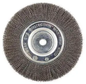 ZORO SELECT 66254442940 Wire Wheel Brush,0.014" dia. Wire