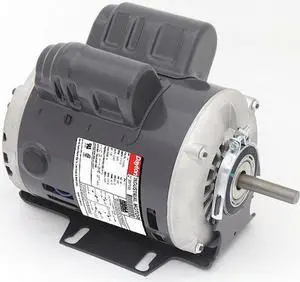 DAYTON 30PT45 Capacitor-Start/Run General Purpose Motor, 1/4 hp HP, 115/230V AC