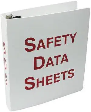 ACCUFORM ZRS632 Binder, Safety Data Sheets, 10 5/8 in W, 11 5/8 in H