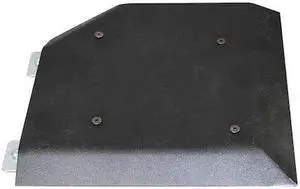 LEGRAND OFR11 Flat Elbow,Black,Steel,Elbows