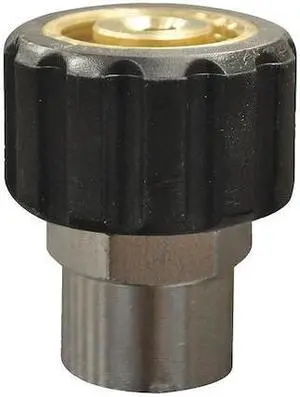 ZORO SELECT 1MDL4 Quick Coupling,3/8 (F) x 22mm