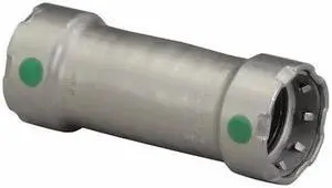 VIEGA 25090 Viega MegaPress extended coupling No stop, 1-1/2" x 1-1/2"