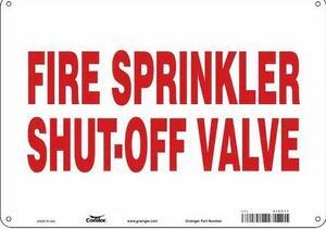 CONDOR 470C17 Safety Sign,14" W,10" H,0.055" Thickness