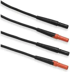 FLUKE Fluke-TL27 Test Lead,60 In. L,Black/Red,1000VAC,PR