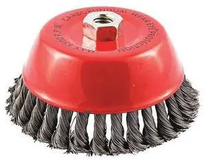 ZORO SELECT 66254442956 Cup Brush,Wire 0.020" dia.,Carbon Steel ZORO SELECT 66254442956 Cup Brush,Wire 0.020" dia.,Carbon Steel