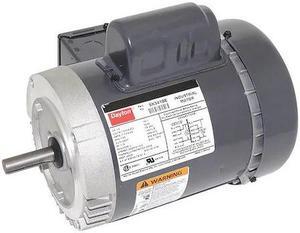 DAYTON 5K341 Capacitor-Start General Purpose Motor, 1/3 HP, 115/208-230V AC