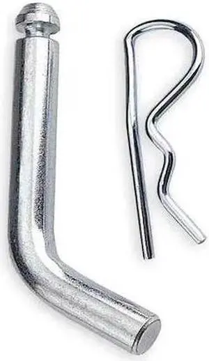 REESE 7010500 Hitch Pull Pin with Clip 5/8 In