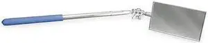 Inspection Mirror, 9 to 18 1/2 In L