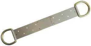 CONDOR 19F390 Roof Anchor,18 In. L,2-3/4 In. W