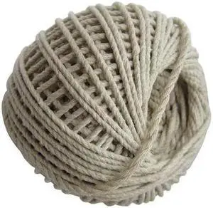ZORO SELECT 12U297 Rope, Cotton, Twisted, 37/64In. dia., 400ftL