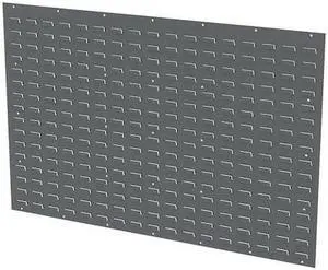 AKRO-MILS 30655GY Louvered Panel, 52 x 5/16 x 34-1/8 In