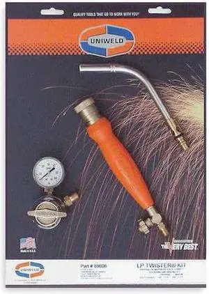 UNIWELD 89606 Hand Torch, TWISTER Series, Propane, 3/8 in -24, A