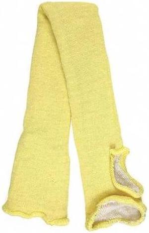 Mcr Safety Economy synthetic fiber/Ctn Thumbslot Sleeve 2 Yellow   9379KCTE