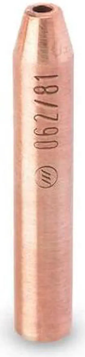 MILLER ELECTRIC 135425 Tip, Standard, Contact, .062, PK10