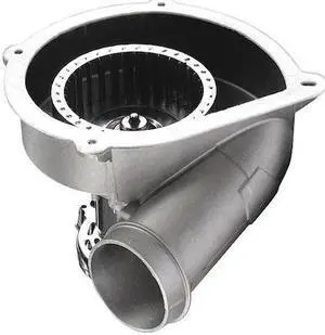 FASCO A066 Draft Inducer Blower, 120, Plastic /Steel, 6 1/2 in W, 8 45/64 in H,
