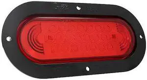 GROTE 53622 Stop/Tail/Turn Lamp,Oval,LED