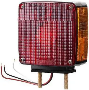 GROTE 55410 Two-Stud Lamp with Pigtail,RH