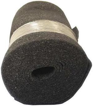 ZORO SELECT 2EJZ3 48 in x 25 ft x 1 in Foam Air Filter Roll, Less Than 5 MERV,