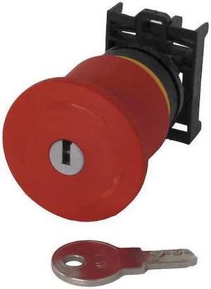 EATON M22-PVS60P Keyed E-Stop Pushbutton Operator