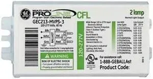 GE CURRENT GEC213-MVPS-3W CFL Ballast,Electronic,29W,120/277V