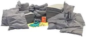 CONDOR 35ZR77 Spill Kit Refill, 55 gal Volume Absorbed per Kit, 65 gal
