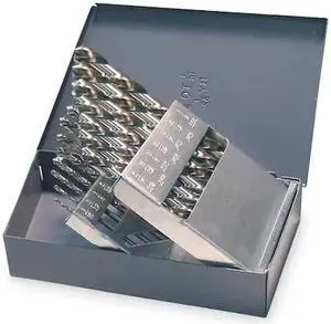 CHICAGO-LATROBE 69881 Left-Handed Helix Jobber Length Drill Set Chicago-Latrobe