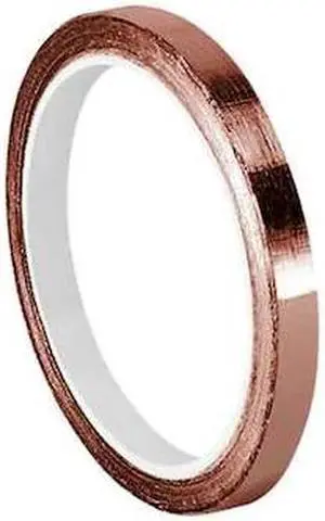 3M 1125 Foil Tape,1/2 In. x 6 Yd.,Copper