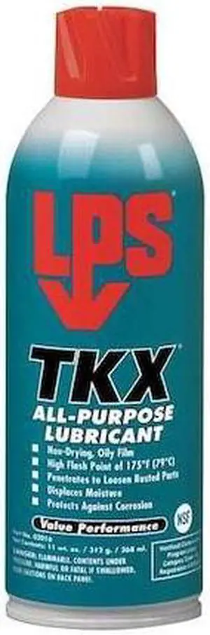LPS 02016 Multipurpose Lubricant, 16 oz., Aerosol Can, Mineral Oil, Green