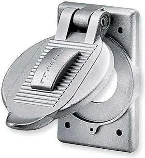 HUBBELL WIRING DEVICE-KELLEMS HBL7420 1 Gang -Gang Vertical Weatherproof Cover, HUBBELL WIRING DEVICE-KELLEMS HBL7420 1 Gang -Gang Vertical Weatherproof Cover,