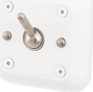 BESTCARE WH1830-SLPT Security Hook,1 Hook,7/8In D,EnviroGlaze
