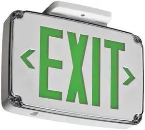 LITHONIA LIGHTING WLTE W 1 G ACUITY LITHONIA Thermoplastic LED Exit Sign