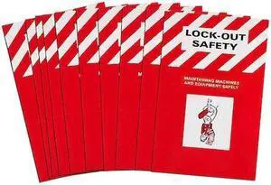 BRADY 2112-TEN Training Booklet,Pk10