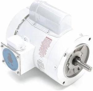LEESON 114315.00 Washdown Motor,3/4 HP,Face,11-3/8 in. L