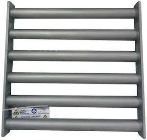 ZORO SELECT 34TA06 MagntcGrate,Rectnglr,Ceramic,12inLx12inW
