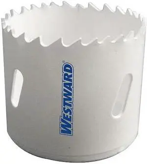 WESTWARD 29VU24 Hole Saw, Bi-Metal, 2-3/8 in.