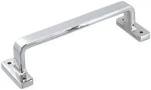 SUGATSUNE FT-200 Pull Handle, 6-13/16 In. H, Unthr. Through Holes