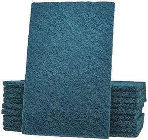 LPS 59660 Scouring Pad,8 7/8 in L,Blue,PK60