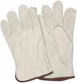 MCR SAFETY 32113XL Leather Drivers Gloves, Grain Cowhide, Gunn Cut, Keystone