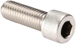 ZORO SELECT U51050.050.0150 1/2"-13 Socket Head Cap Screw, Socket, Plain 18-8