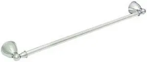 ZORO SELECT 16243 Towel Bar,Brushed Nickel Finish,Bar 24"L