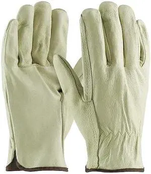 PIP 994 Leather Drivers Gloves, Premium Cowhide, Straight Thumb, Gunn Cut,