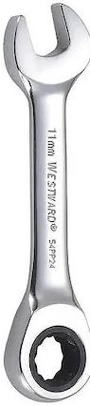 WESTWARD 54PP24 Wrench, Combination/Stubby, Metric, 11mm