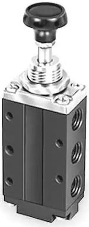 PARKER 520431000 Manual Air Control Valve,4-Way,1/4In NPT