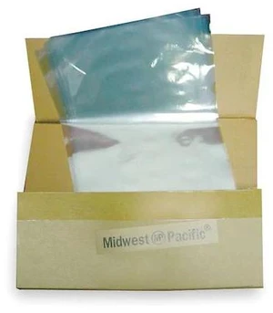 ZORO SELECT 5ZZ55 Heat Activated Shrink Bag 8"W, Pk500