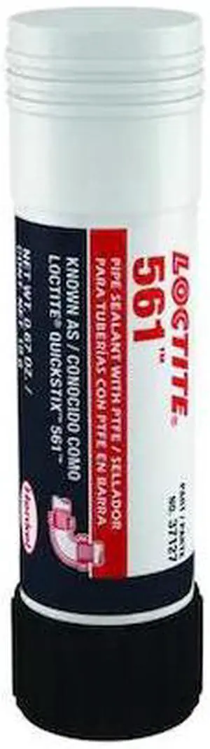 LOCTITE 463973 Pipe Thread Sealant 0.7 oz, Stick, 561, White, Semi-Solid Stick