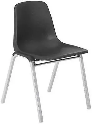 National Public Seating Portable Light Weight Durable Poly Shell Stack Chair
