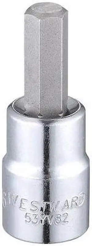 WESTWARD 53YV82 3/8" Dr., 5/16" Tip Socket Bit